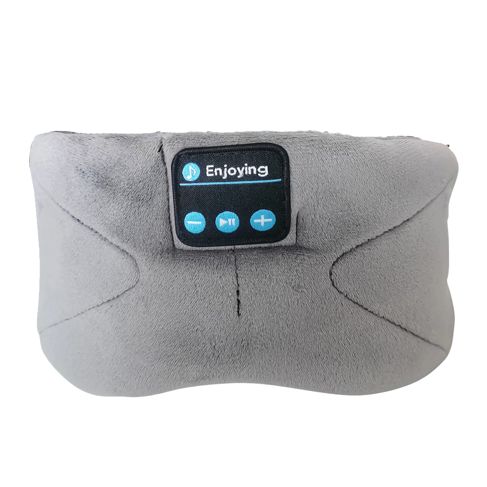SYPVRY Bluetooth Sleeping Mask Blindfold Wireless Headphones for Sleeping,  Breathable Headband Headphones Music Eye Mask, Grey-SYPVRY